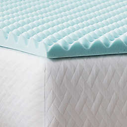 Dream Collection™ by LUCID® Convoluted 2-Inch Memory Foam Mattress Topper