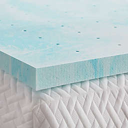 Dream Collection™ by LUCID® 2-Inch Gel Swirl Memory Foam Mattress Topper