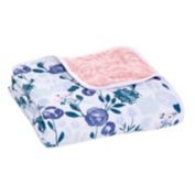 aden + anais&trade; essentials Flowers Bloom Muslin Blanket in Pink