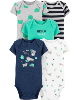 carter's hello world onesie