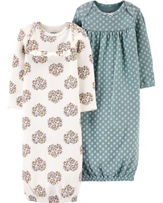 preemie sleeper gowns