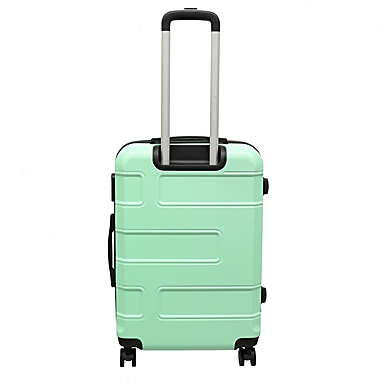 Club Rochelier Deco 3-Piece Hardside Spinner Luggage Set in Mint. View a larger version of this product image.