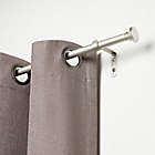 Alternate image 1 for Umbra&reg; Cafe Adjustable Curtain Rod in Nickel