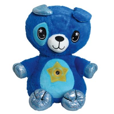 blue puppy stuffed animal