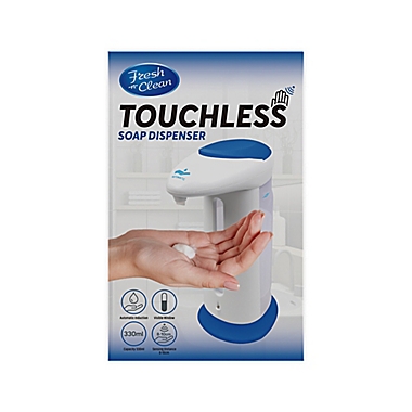 Touchless Soap Dispenser in Blue/White. View a larger version of this product image.
