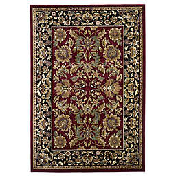 KAS Cambridge Kashan 1'8 x 2'7 Accent Rug in Red