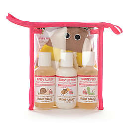 Little Twig Travel Basics & Bee Mit Set in Berry Pomegranate
