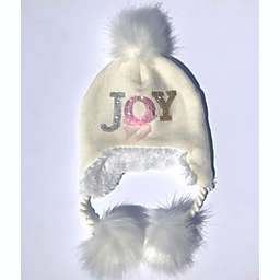 Toby Fairy™ Newborn Faux Fur Trapper Hat in Grey