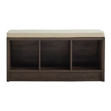 ORG 3-Cube Storage Bench in Smoked Espresso. View a larger version of this product image.
