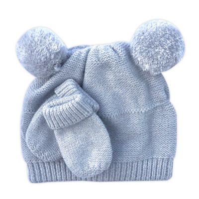 baby girl hat and gloves