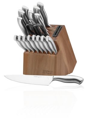Chicago Cutlery&reg; Insignia Stainless Steel 18-Piece Knife Block Set
