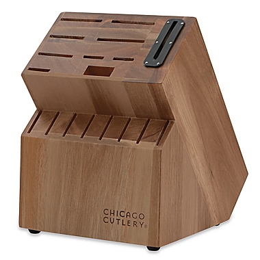 Chicago Cutlery&reg; Insignia Stainless Steel 18-Piece Knife Block Set. View a larger version of this product image.