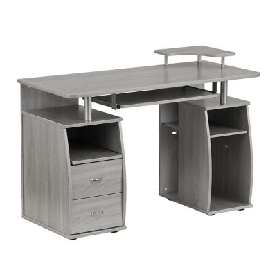 gray desk
