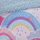 Alternate image 10 for Urban Habitat Kids Emily Printed Rainbow Cotton Reversible 5-Piece Full/Queen Comforter Set in Multi