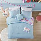 Alternate image 4 for Urban Habitat Kids Emily Printed Rainbow Cotton Reversible 4-Piece Twin Comforter Set in Multi