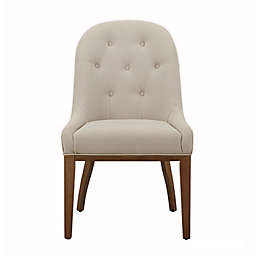 Bee & Willow™ Laurel Dining Chair in Natural/Walnut