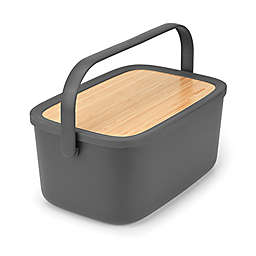 Brabantia® Nic Bread Box with Bamboo Lid