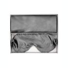 Alternate image 0 for SHINE by NIGHT Satin King Pillowcase and Eye Mask Beauty Kit in Grey