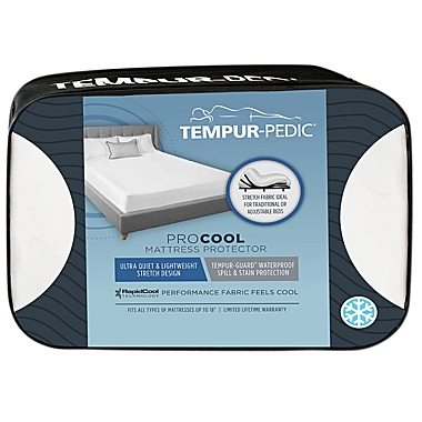 Tempur-Pedic&reg; ProCool Queen Mattress Protector. View a larger version of this product image.