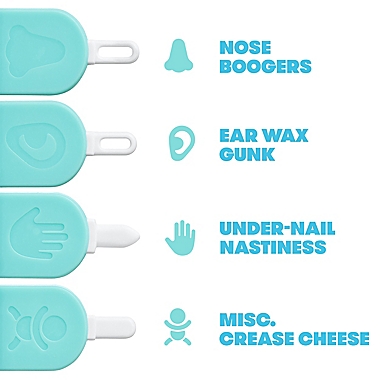 Fridababy&reg; 3-in-1 Nose, Nail, and Ear Picker. View a larger version of this product image.