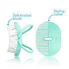 Alternate image 1 for Fridababy&reg; Head-Hugging Hairbrush and Styling Comb Set