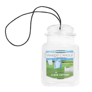 Yankee Candle&reg; Car Jar&reg; Ultimates Clean Cotton Air Freshener. View a larger version of this product image.