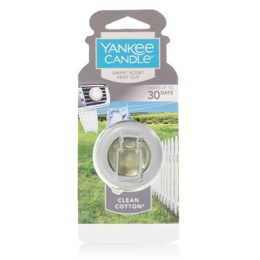 Yankee Candle&reg; Smart Scent&trade; Clean Cotton Vent Clip. View a larger version of this product image.
