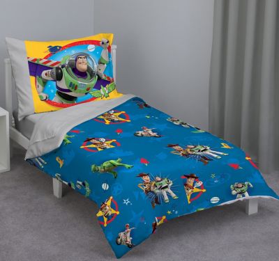 4 piece toddler bed set