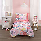 Alternate image 0 for Carter&#39;s Pink, Floral 4pc Toddler Bed Set