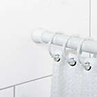 Alternate image 2 for TITAN&reg; NeverRust&reg; 72-Inch Aluminum Tension Shower Rod in White