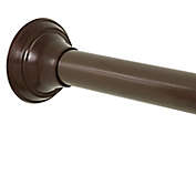 Oil Rubbed Bronze Shower Curtain Rod, Curved Bronze Shower Curtain Rod