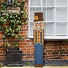 Alternate image 1 for Glitzhome&reg; 42-Inch Scarecrow Porch Sign in Orange