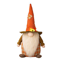 Glitzhome® Gnome Standing Décor in Orange