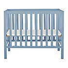 Alternate image 0 for Dream On Me Edgewood 4-in-1 Convertible Mini Crib in Dusty Blue