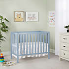 Alternate image 1 for Dream On Me Edgewood 4-in-1 Convertible Mini Crib in Dusty Blue