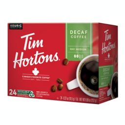 Tim Hortons® Decaffeinated Coffee Pods for Single Serve Coffee Makers 24-Count