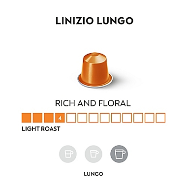 Nespresso&reg; OriginalLine Linizio Lungo Espresso Capsules 50-Count. View a larger version of this product image.