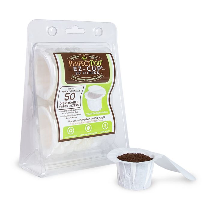 Perfect Pod Ez Cup Filters Set Of 50 Bed Bath Beyond