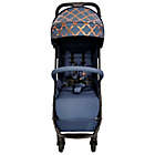 Alternate image 1 for Your Babiie MAWMA By Snooki Soho Compact Travel Stroller in Navy
