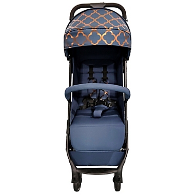 Your Babiie MAWMA By Snooki Soho Compact Travel Stroller in Navy. View a larger version of this product image.