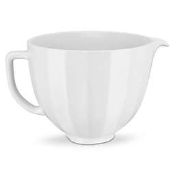 KitchenAid® 5 qt. White Shell Ceramic Bowl
