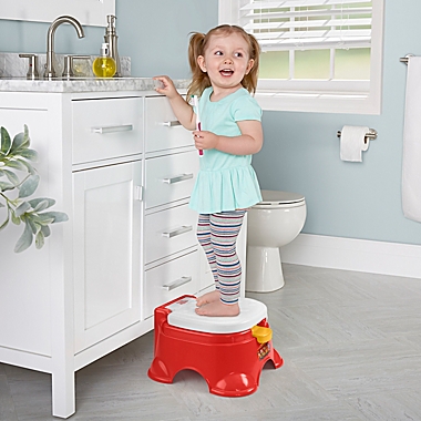 Fisher Price&reg; Daniel Tiger&#39;s Neighborhood&trade; Convertible Step Stool Potty. View a larger version of this product image.