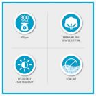 Alternate image 5 for Madison Park Signature Bath Sheet (Set of 2)