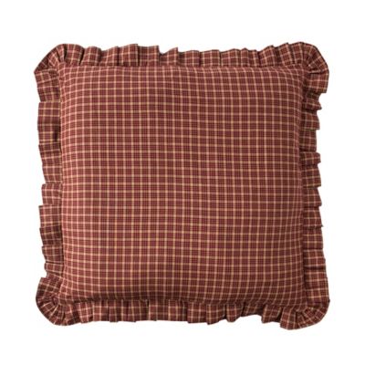 Donna Sharp&reg; Campfire Plaid European Pillow Sham in Red