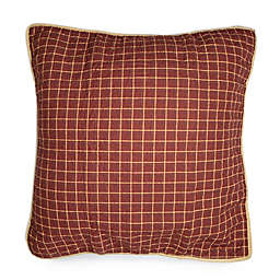 Donna Sharp® Pine Lodge European Pillow Sham in Red