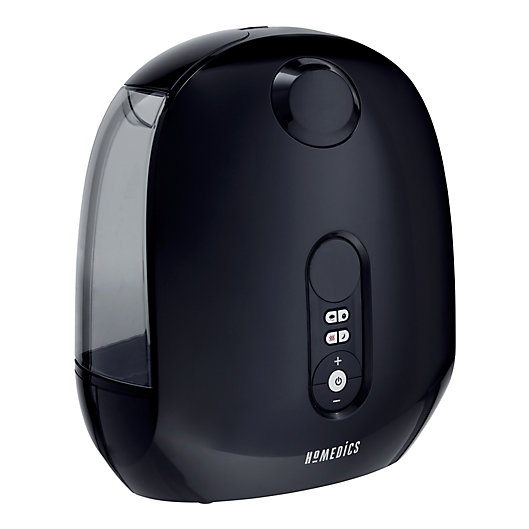 Alternate image 1 for HoMedics® TotalComfort® Deluxe Ultrasonic Warm or Cool Mist Humidifier in Black