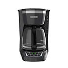 Alternate image 0 for Black + Decker&trade; 12-Cup* Programmable Coffee Maker in Grey