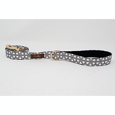 Pink Papyrus Avery Dog Leash in Black. View a larger version of this product image.