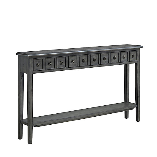 Alternate image 1 for HARVEST SQUARE Kearny Lane Long Console Table in Grey