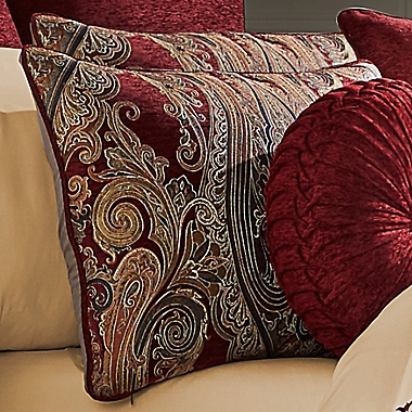 J. Queen New York&trade; Garnet 4-Piece California King Comforter Set in Red. View a larger version of this product image.